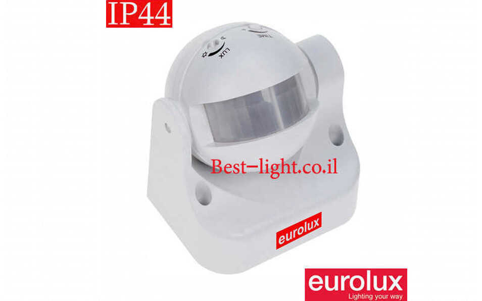 גלאי תנועה מוגן מים EUROLUX MS09 5A IP44