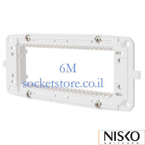 מתאם 6 מודול לקופסא מלבנית NISKO Switch