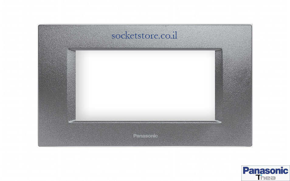 מסגרת צפחה מלבנית 4 מקום Panasonic Thea Optima