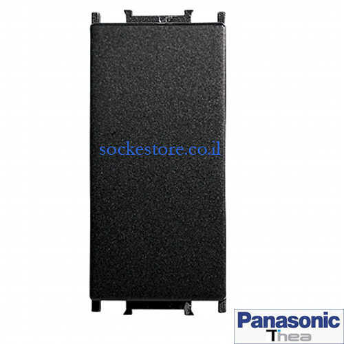 מפסק יחיד שחור 1 מודול Panasonic Thea WVTT1001BL