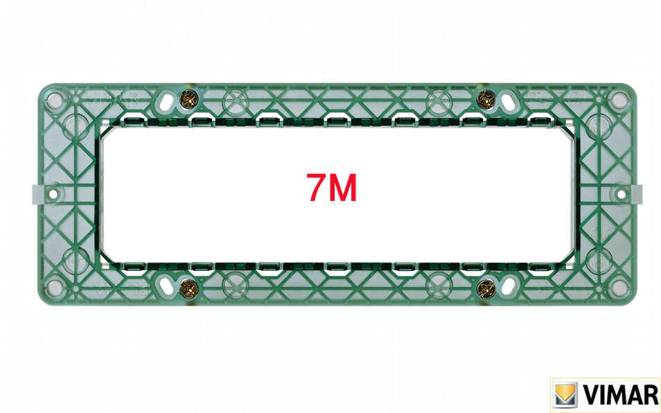 מתאם 7 מקום מלבני VIMAR Plana 14617