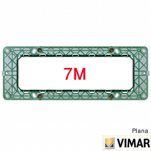 מתאם 7 מקום מלבני VIMAR Plana 14617